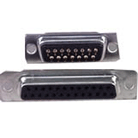 Dip solder straight PCB mount connector DB-15 Female